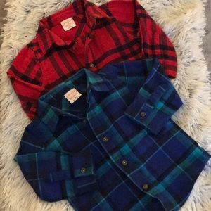 Jumping Beans lil’ boy’s Flannel Bundle